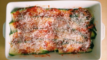 How to cook courgette lasagne in one hour