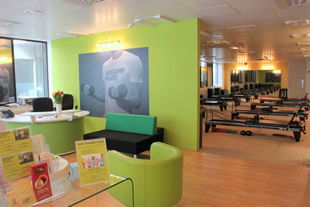 Notting Hill Pilates Studio Reception