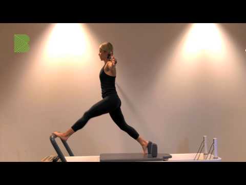 Leg split and skater sequence