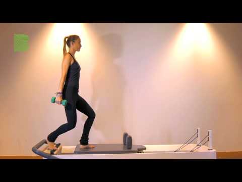 Leg extension and bicep curl